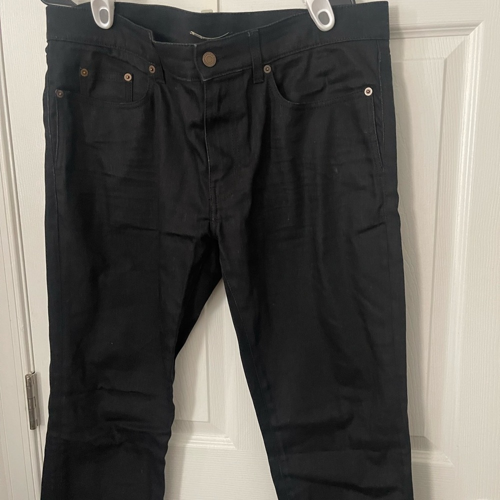 Saint Laurent Men's Black Jeans 34
